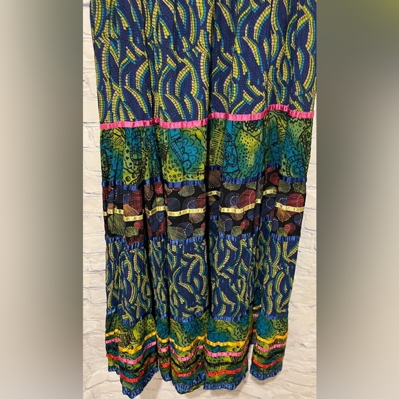 Marsh Landing Multi-color Bohemian Festival Maxi
Full Skirt size XL - Picture 2 of 9